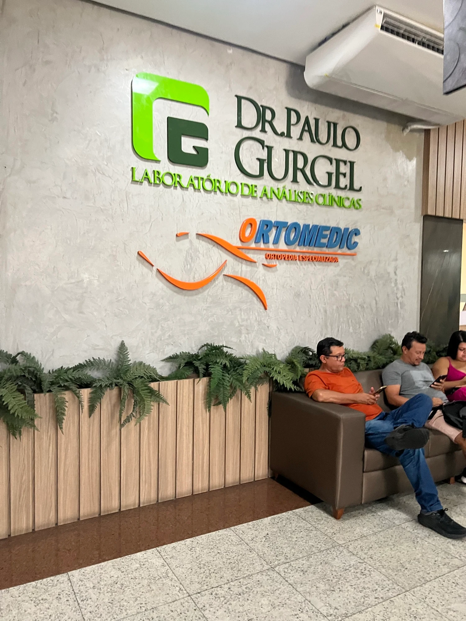 Atendimento em unidade parceira do Laboratório Dr. Paulo Gurgel